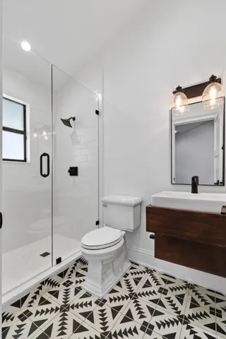 a view of a hallway with staircase