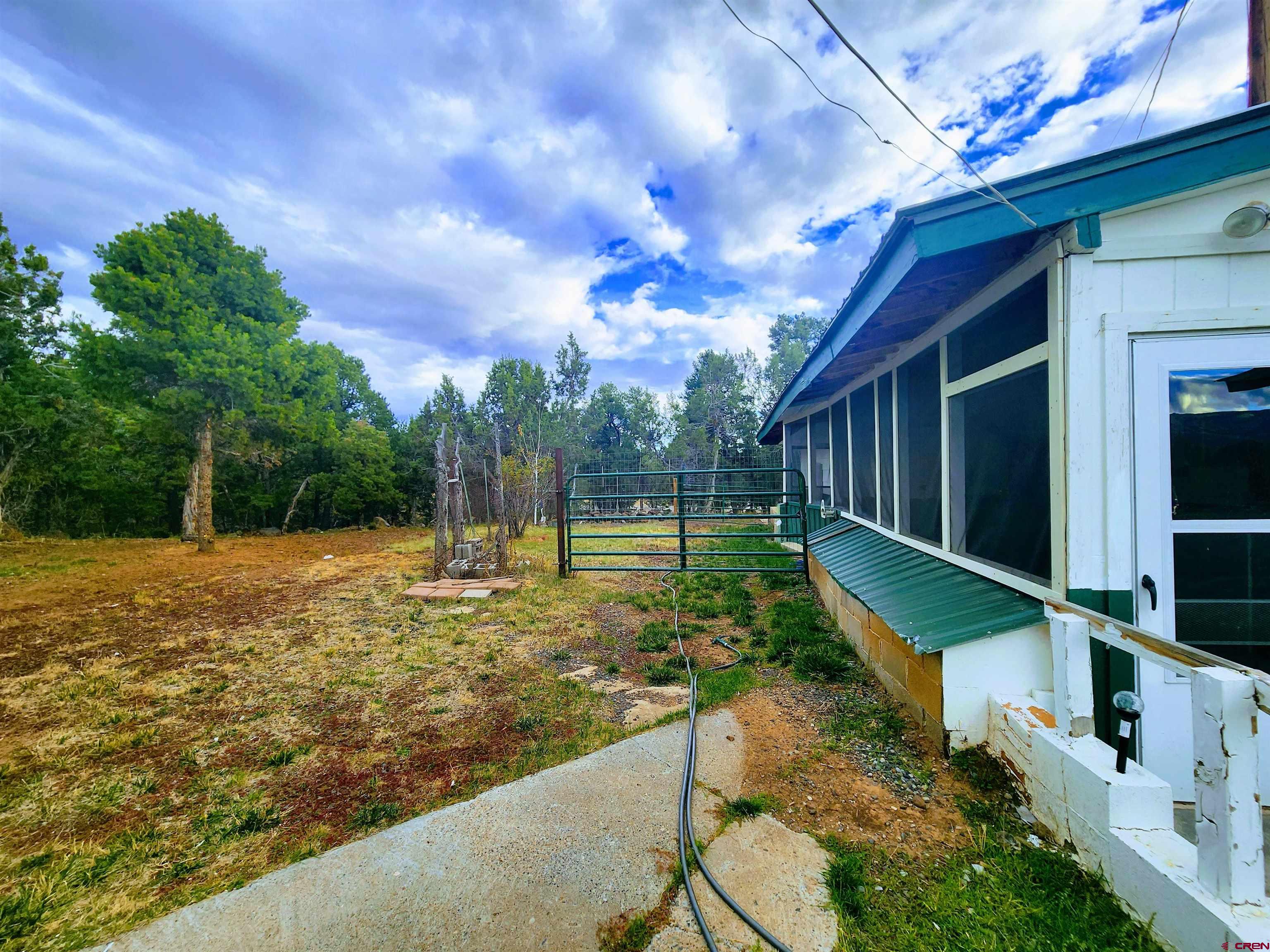 24593 Timothy Road Cedaredge, CO 81413 - Photo 10 of 33 a backyard of a house with lots of green space