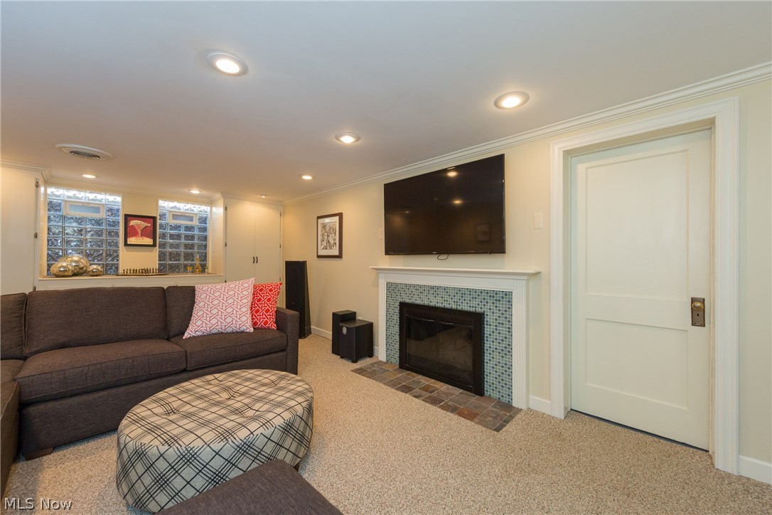 2487 Channing Road Cleveland, OH 44118 - Photo 26 of 35 The lower level Recreation Room