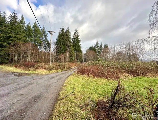a backyard of a house