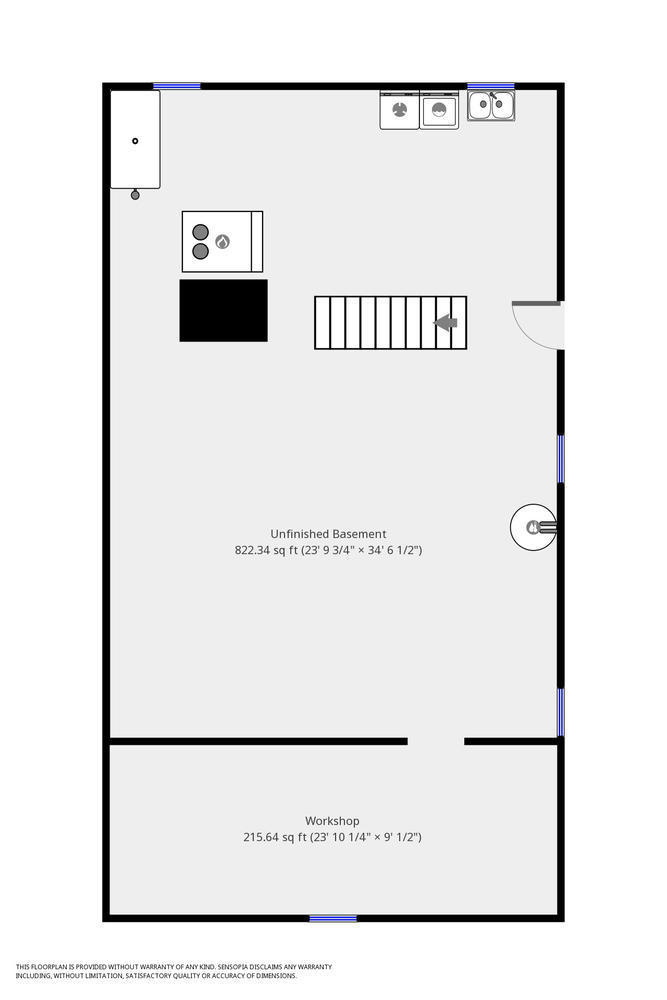 2383 Howard Road Southwest Roanoke, VA 24015 - Photo 20 of 20 Floor Plan Basement
