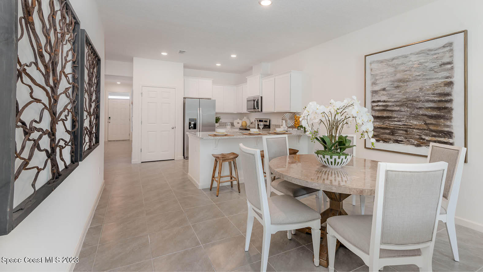 3336 Morrow Place Mims, FL 32754 - Photo 8 of 36 a dining room with furniture and window
