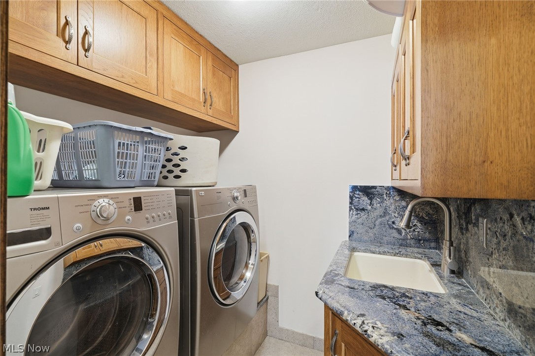 6670 Kepler Road Clinton, OH 44216 - Photo 13 of 49 Main floor laundry room with soaking sink.