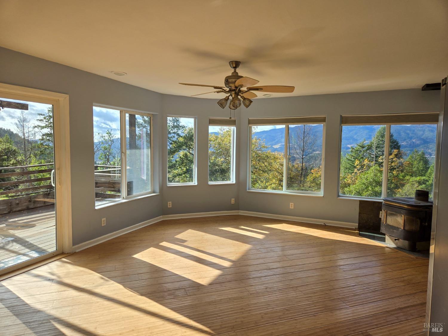 47111 Fox Rock Road Laytonville, CA 95454 - Photo 7 of 44 a view of an empty room with a window