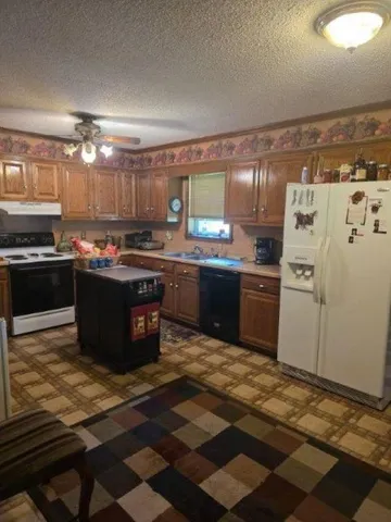 a close view of a stove top oven