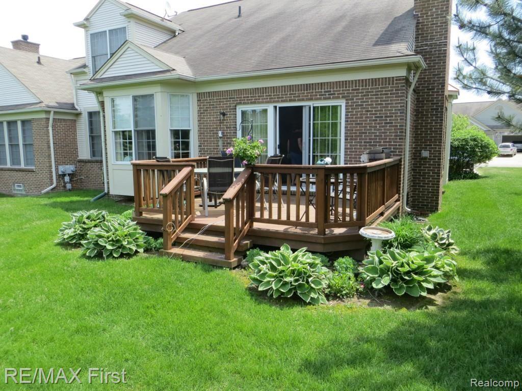 1341 Copper Circle, Unit 33 Rochester, MI 48306 - Photo 3 of 37 Large deck in quiet, park-like setting