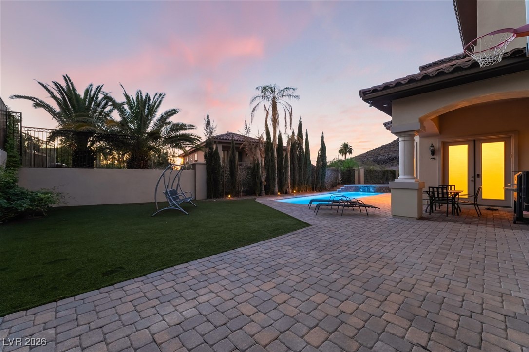 761 Romano Lane Henderson, NV 89012 - Photo 8 of 91 Fenced backyard with a patio