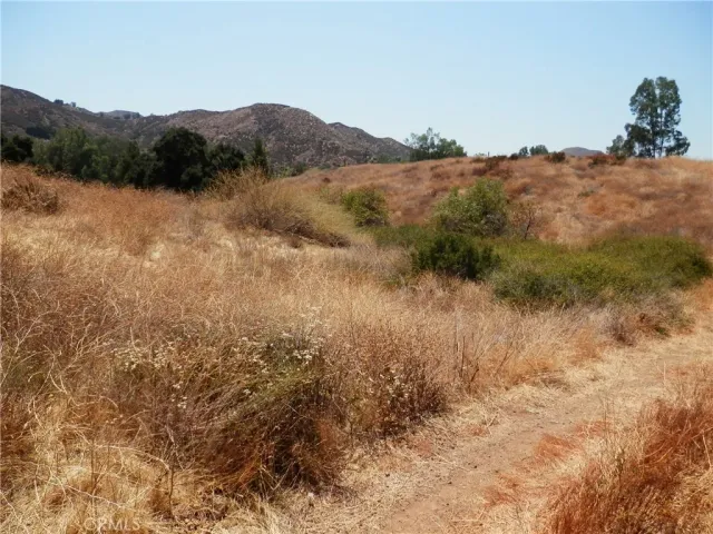 a view of swimming pool with mountain view