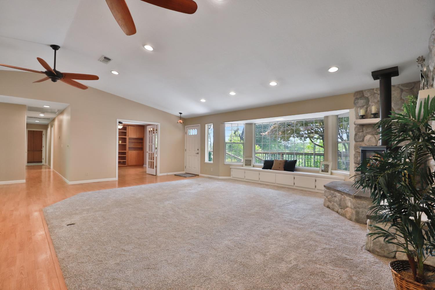 4773 Jacarah Road Placerville, CA 95667 - Photo 14 of 94 Window seats and beautiful views from bay window.