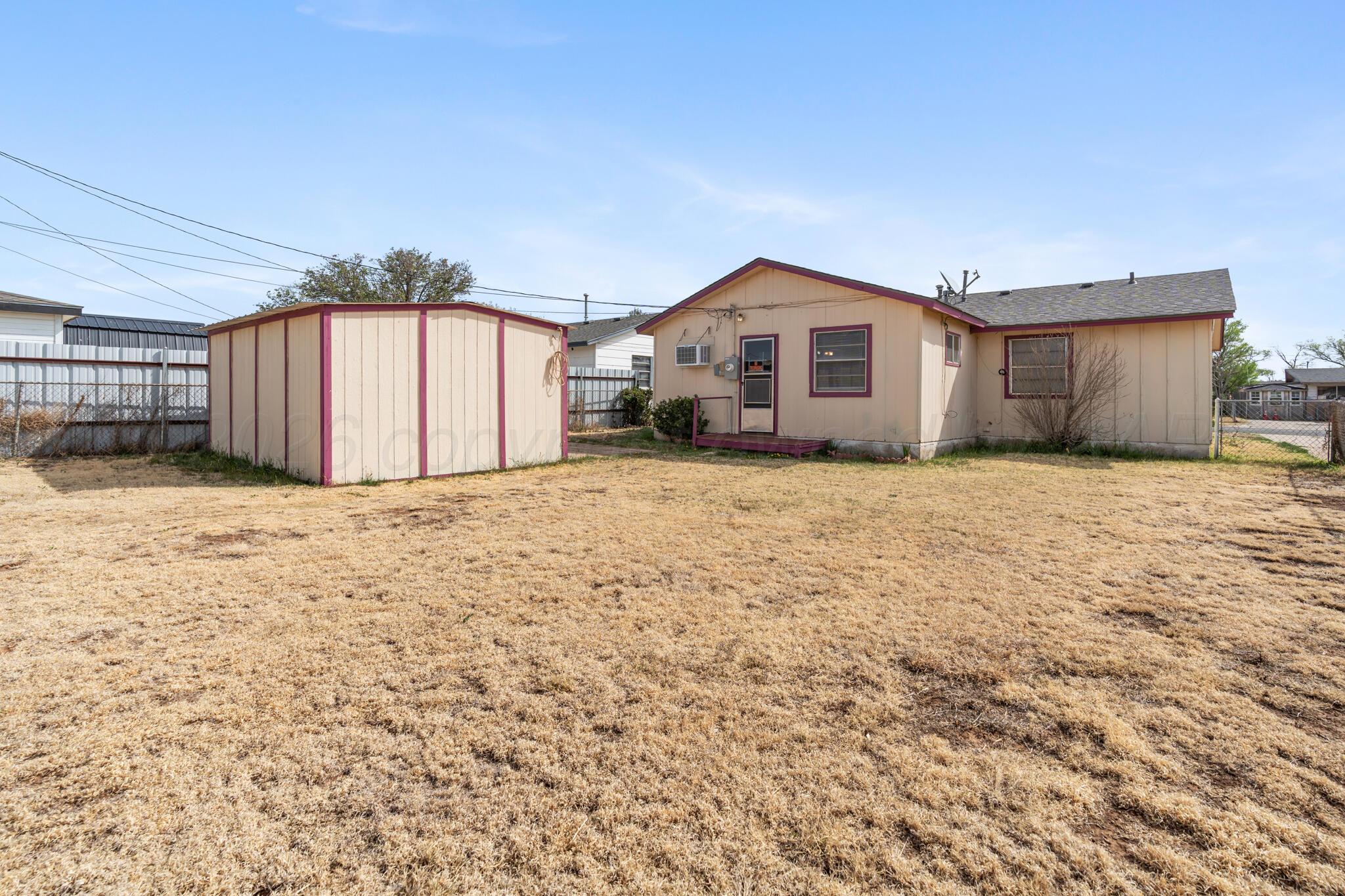1105 Aster Street Amarillo, TX 79107 - Photo 13 of 13 Back of House