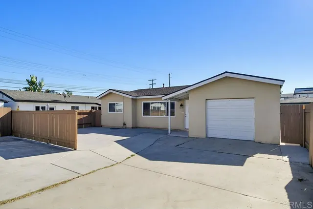 a house view with a outdoor space