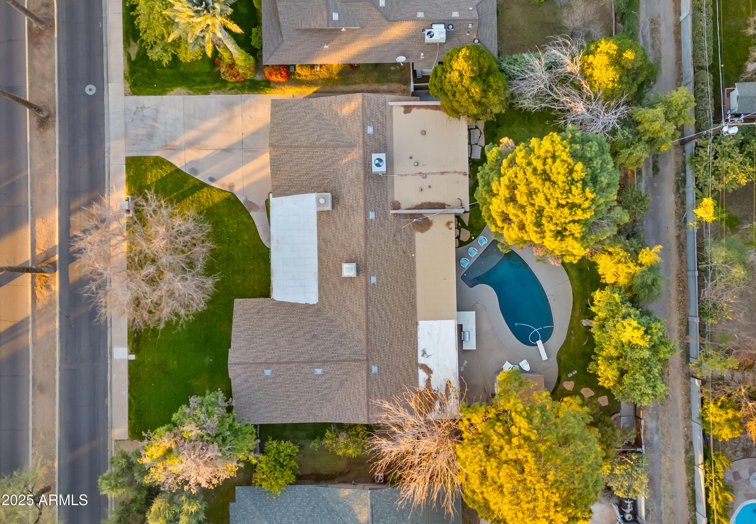 8411 North 11th Avenue Phoenix, AZ 85021 - Photo 25 of 29 Ariel Lot View