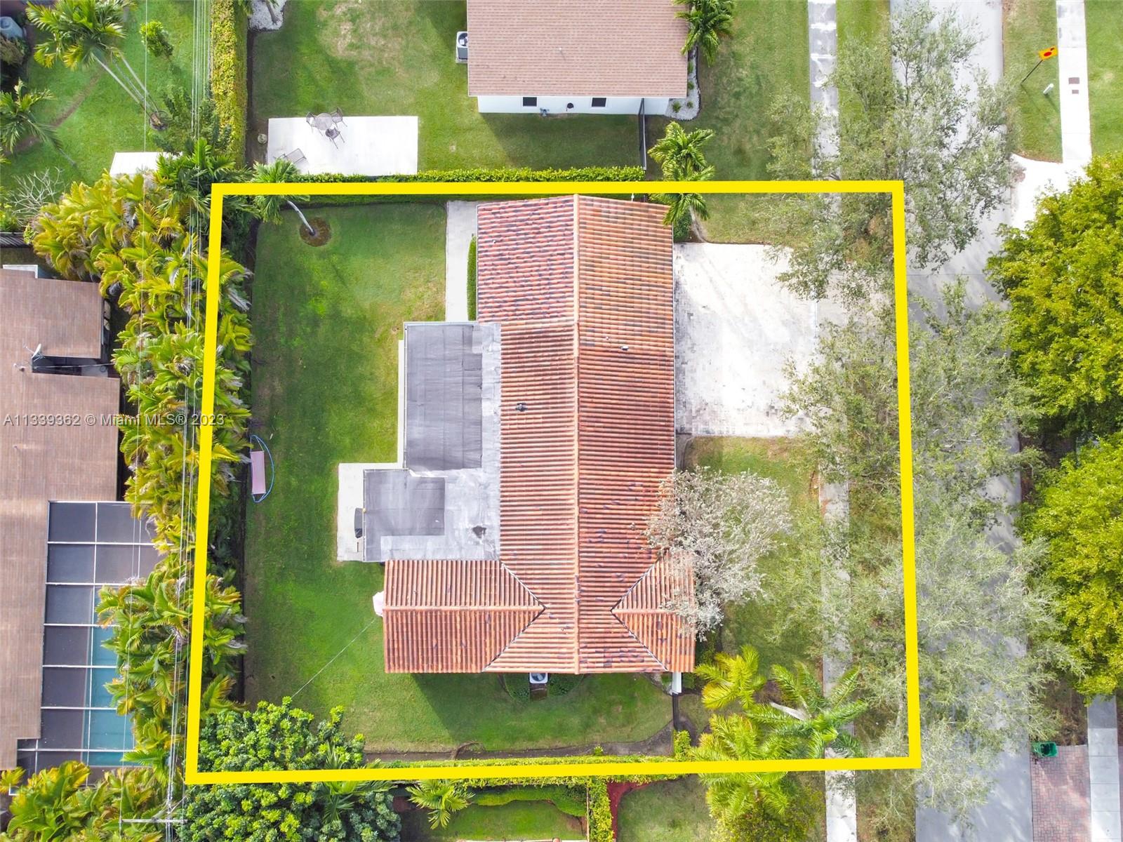 Dadeland Miami, FL 33173 - Photo 8 of 56 aerial view of a house with swimming pool