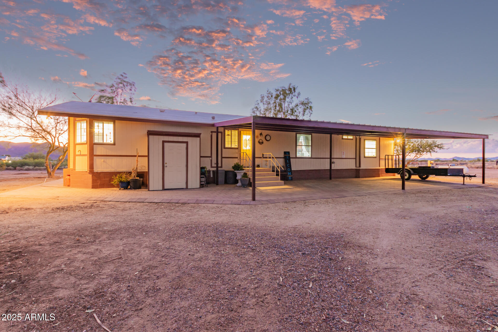 39234 West Buckeye Road Tonopah, AZ 85354 - Photo 3 of 40 a view of outdoor space with porch and a yard