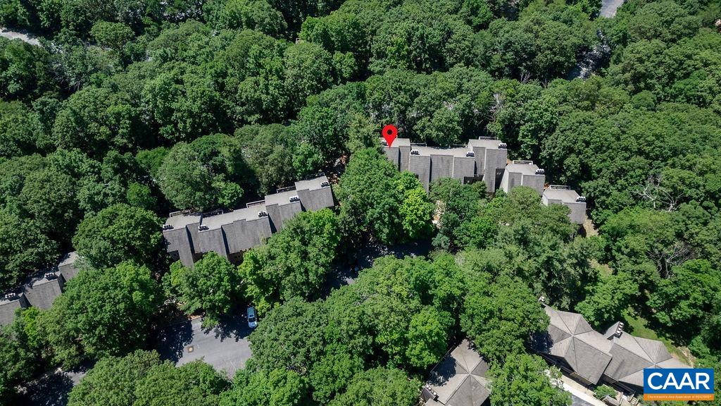 434 3 Ridges Roseland, VA 22967 - Photo 22 of 33 an aerial view of a house with a yard and lake view