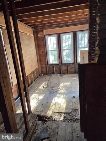 a view of an entryway door