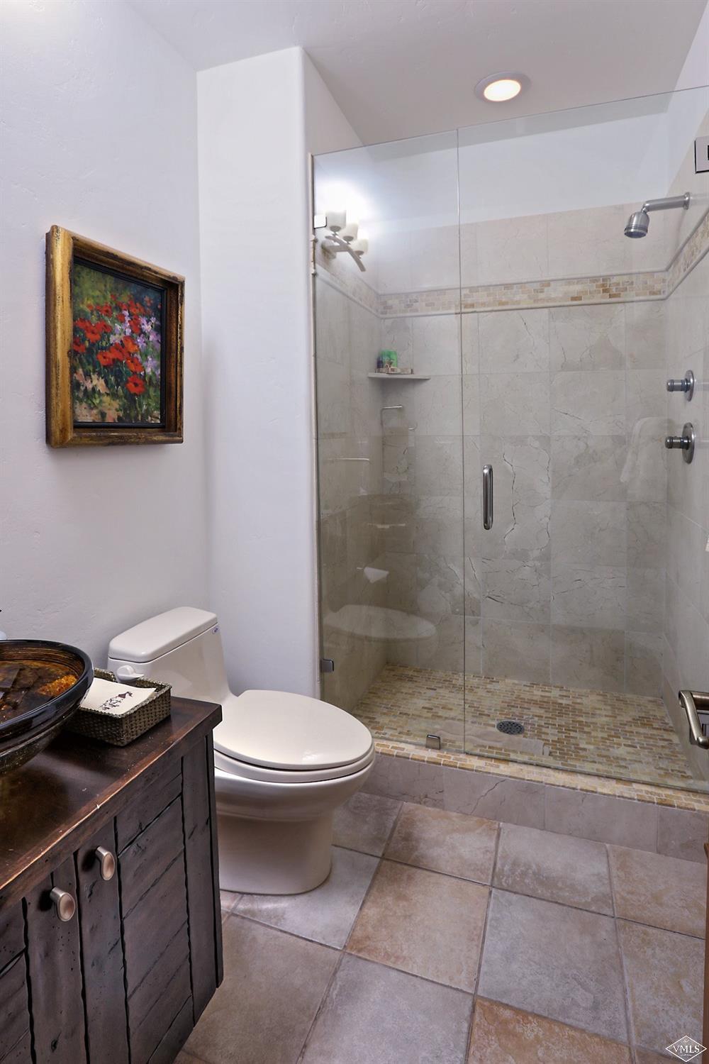 179 Knudson Ranch Road Edwards, CO 81632 - Photo 14 of 21 a bathroom with a sink a toilet and shower