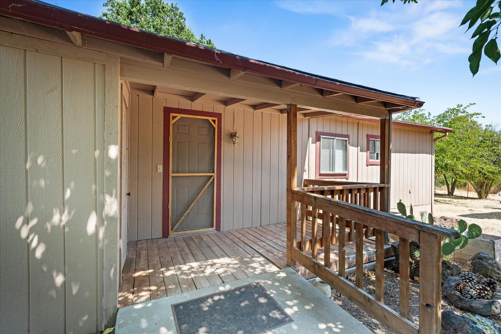 6535 Placer Road Igo, CA 96047 - Photo 2 of 39 a view of balcony with wooden floor