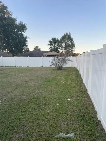 a view of outdoor space and yard