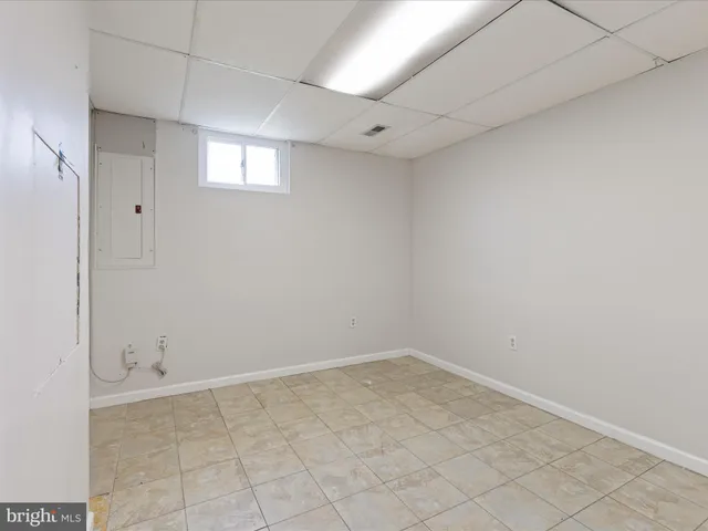a view of a balcony with mountain view