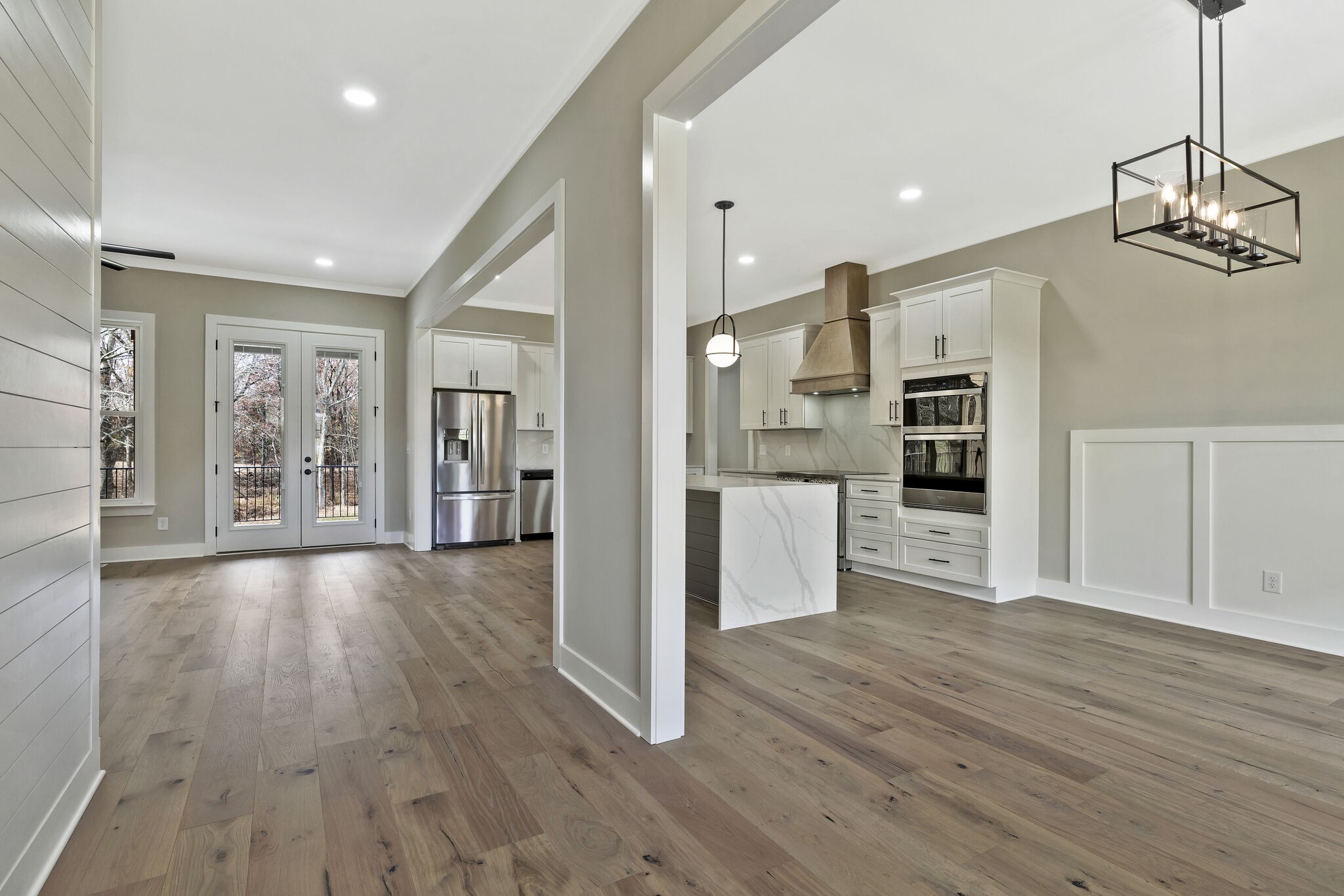 3435 Highway 25 Cottontown, TN 37048 - Photo 6 of 52 a view of a kitchen with wooden floor and a kitchen