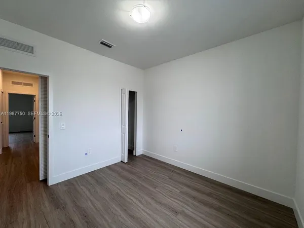 wooden floor in an empty room