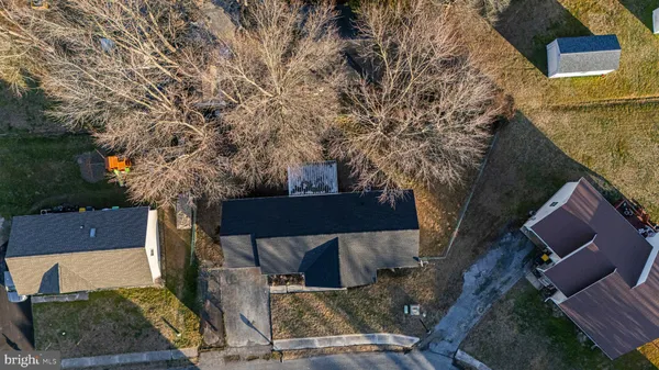 a view of small yard