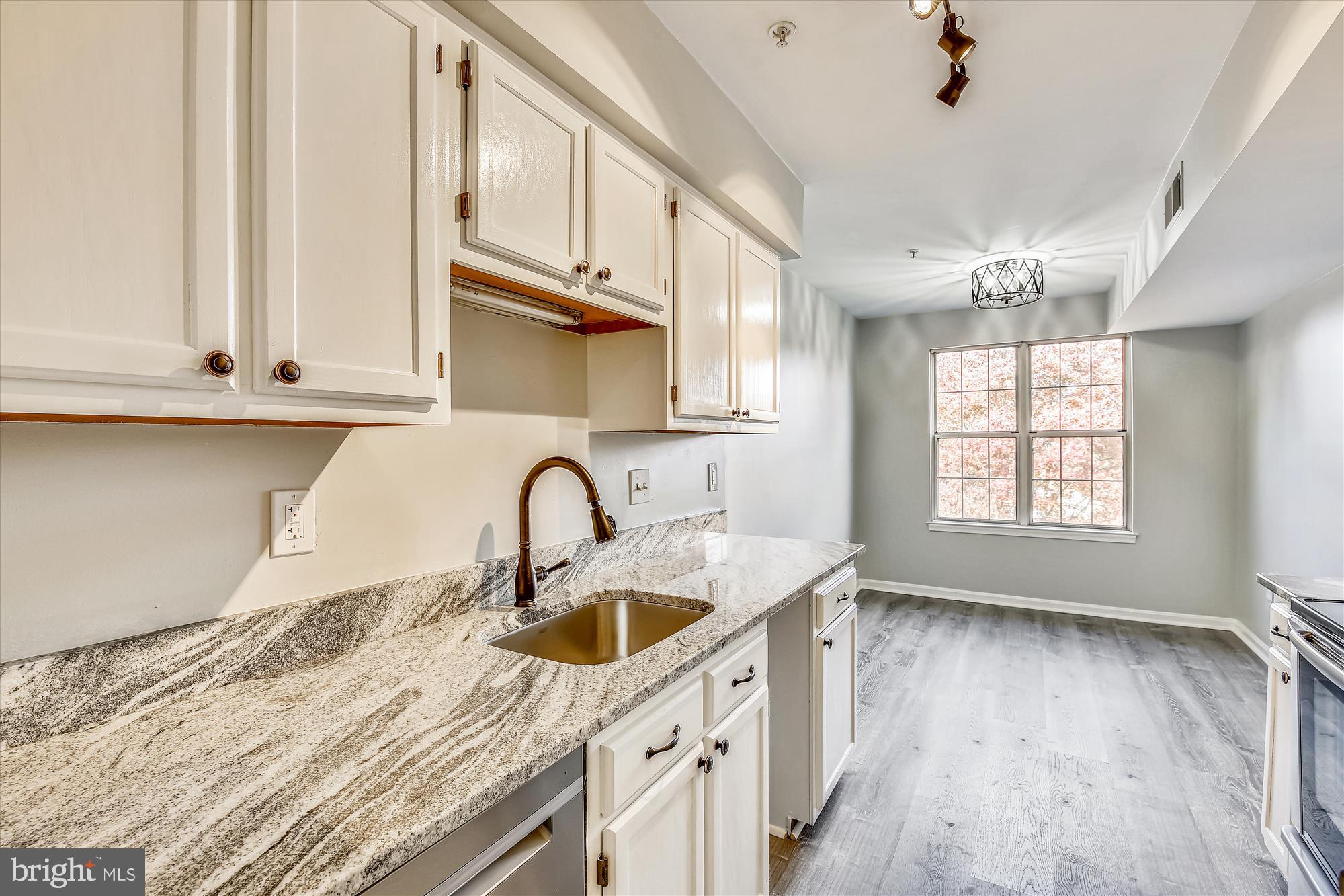 14902 McKisson Court, Unit 8BE Silver Spring, MD 20906 - Photo 10 of 38 New Eat-In Kitchen, granite, lighting, flooring