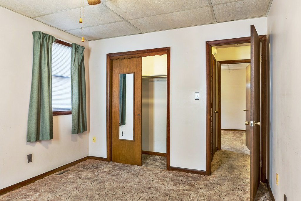 114 South Madison Street Saybrook, IL 61770 - Photo 26 of 31 a view of an empty room with window and bathroom