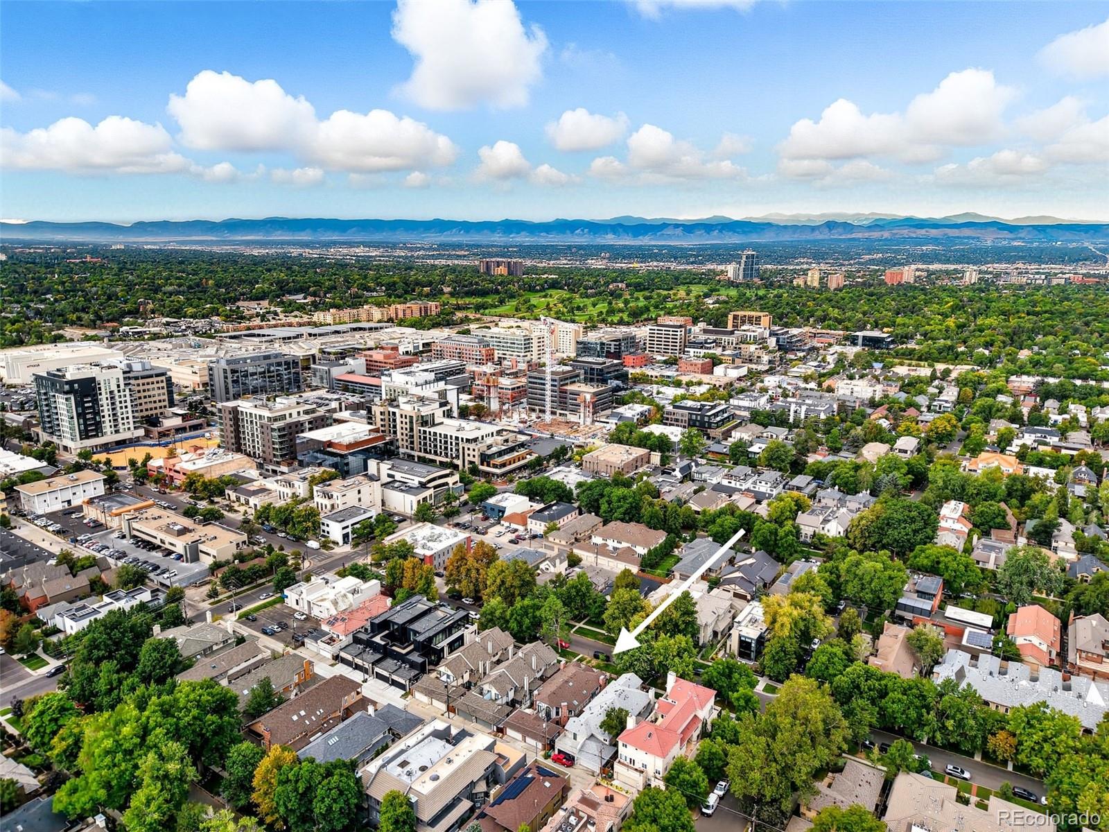 358 Steele Street Denver, CO 80206 - Photo 44 of 48 an aerial view of a city