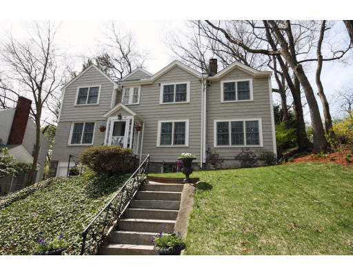 41 Leland Road Brookline, MA 02467 - Photo 1 of 1 a front view of a house with a yard
