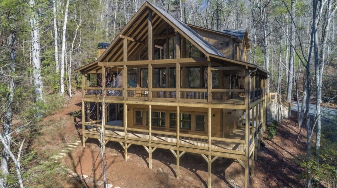 0 Little Creek Blue Ridge, GA 30513 - Photo 1 of 1 a front view of a house with a yard