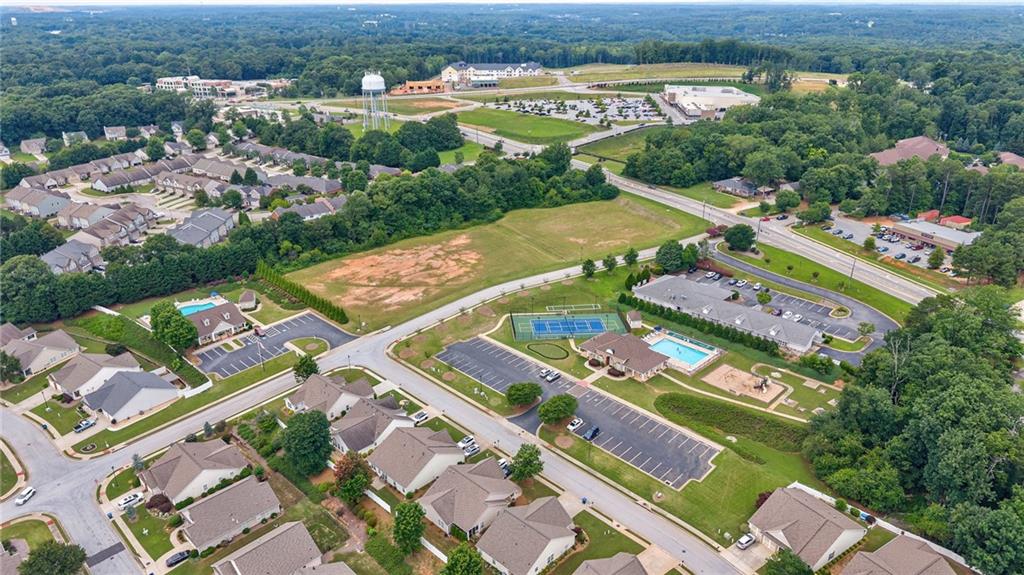 245 Memory Lane Winder, GA 30680 - Photo 57 of 62 an aerial view of a city with lots of residential buildings