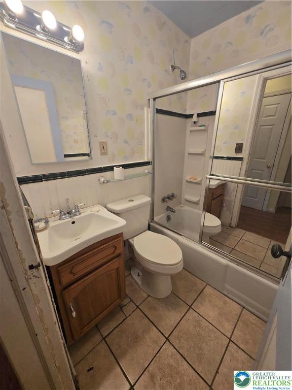 2236 Lincoln Street Bethlehem, PA 18017 - Photo 15 of 29 a bathroom with a sink a toilet and shower