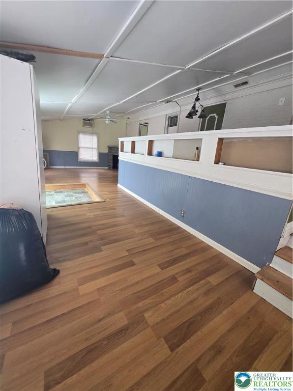 2236 Lincoln Street Bethlehem, PA 18017 - Photo 7 of 29 a view of kitchen and empty room with wooden floor