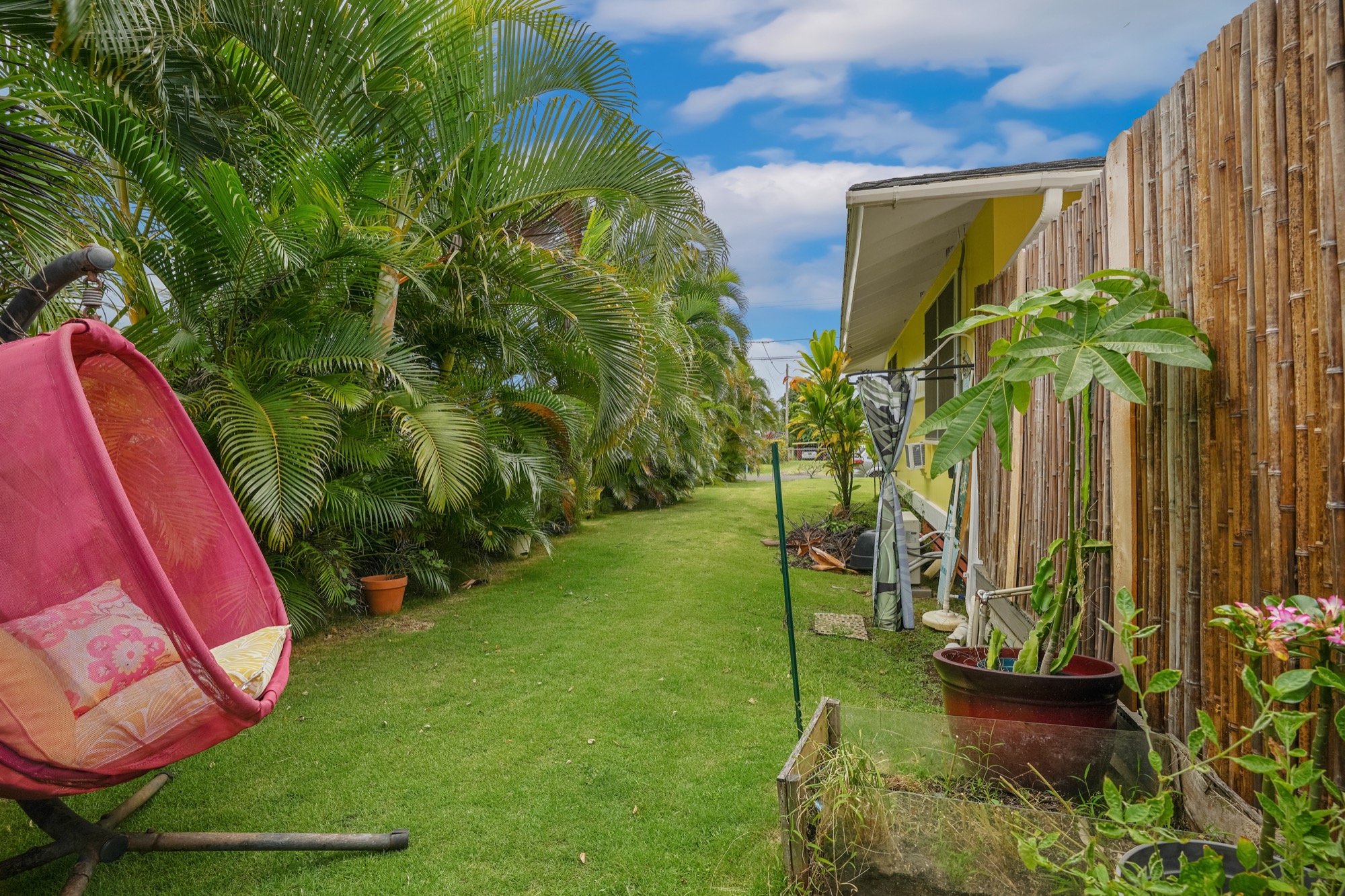 285 Hookipa Road, Unit A Kapaa, HI 96746 - Photo 24 of 27 a view of a backyard with plants