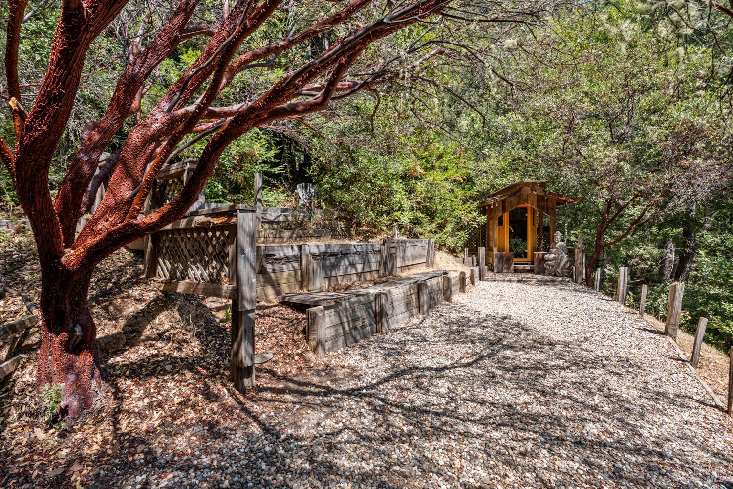 4901 Little Mill Creek Road Philo, CA 95466 - Photo 28 of 37 a view of a chairs and tables in the patio