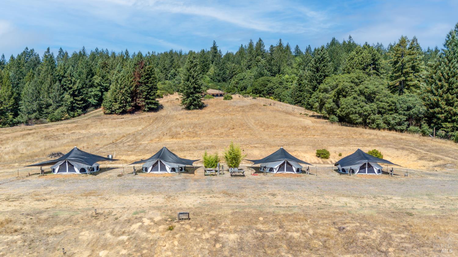 4901 Little Mill Creek Road Philo, CA 95466 - Photo 29 of 37 a view of outdoor space yard and mountain