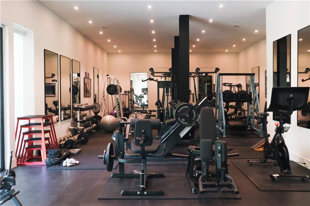 380 West Wesley Road Northwest Atlanta, GA 30305 - Photo 65 of 104 a view of a room with gym equipment