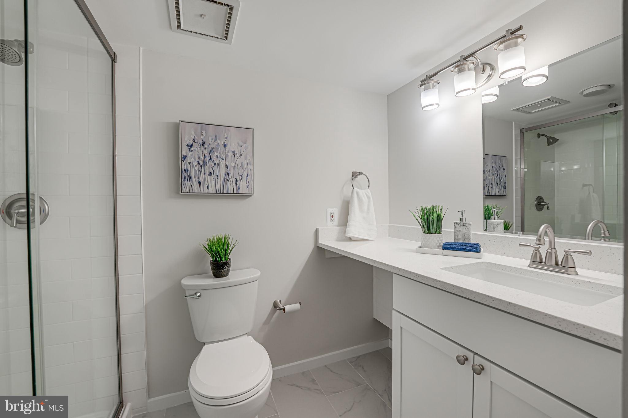 1808 Old Meadow Road, Unit 802 McLean, VA 22102 - Photo 16 of 33 updated bathroom