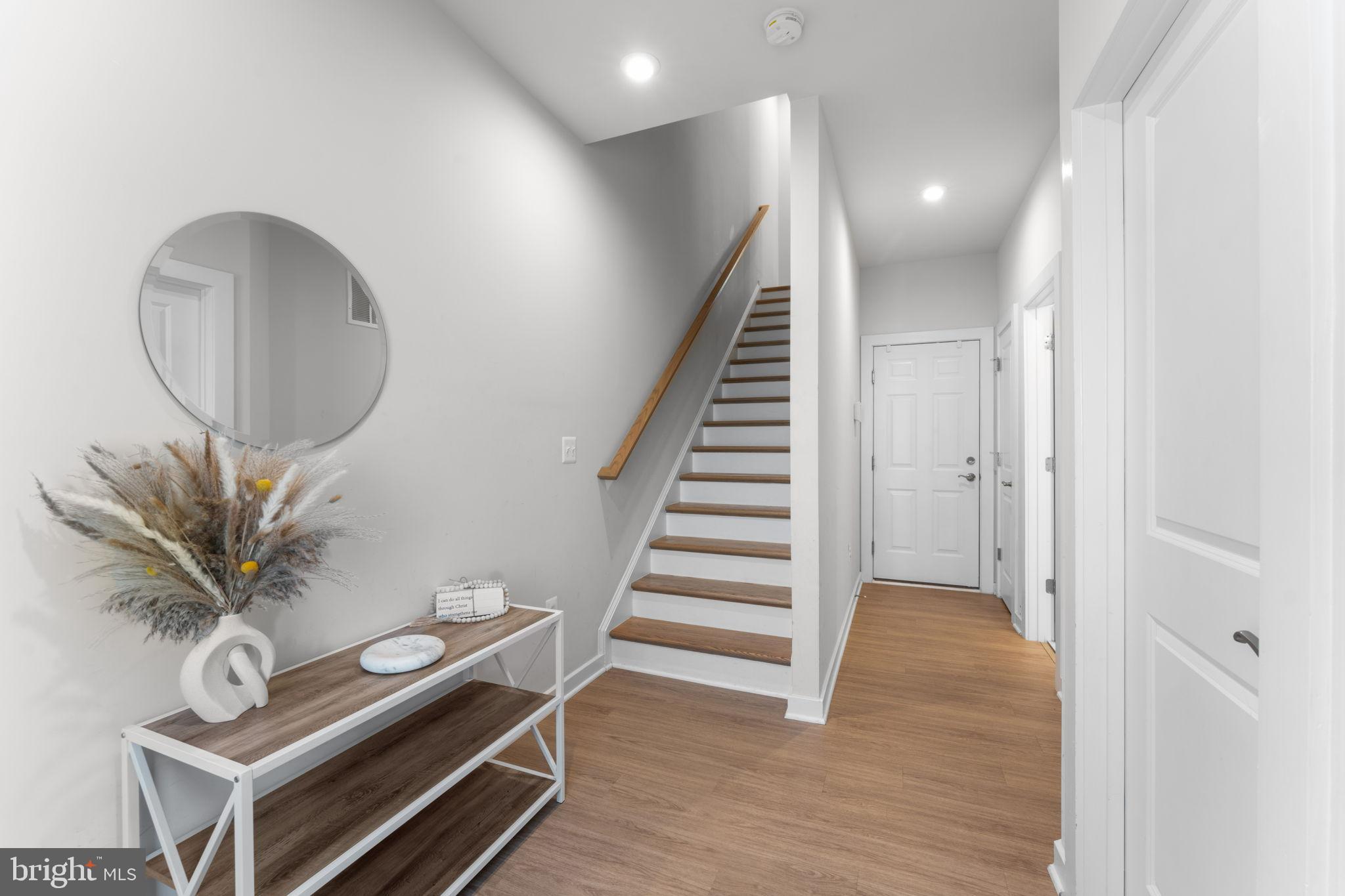 1783 Hickory Woods Road Dumfries, VA 22026 - Photo 5 of 54 a view of entryway with wooden floor