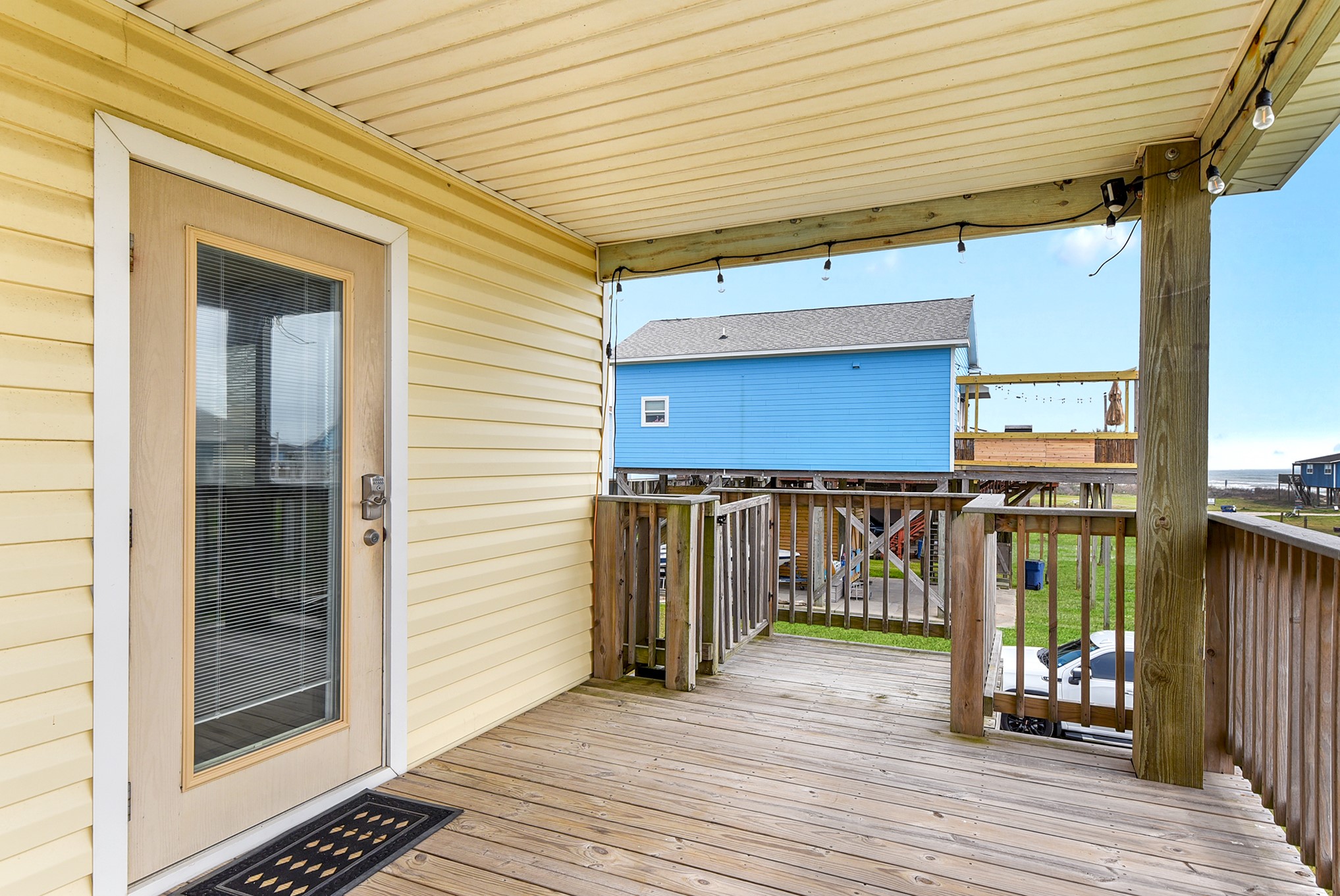 126 Nesmith Place Surfside Beach, TX 77541 - Photo 19 of 49 a view of a balcony