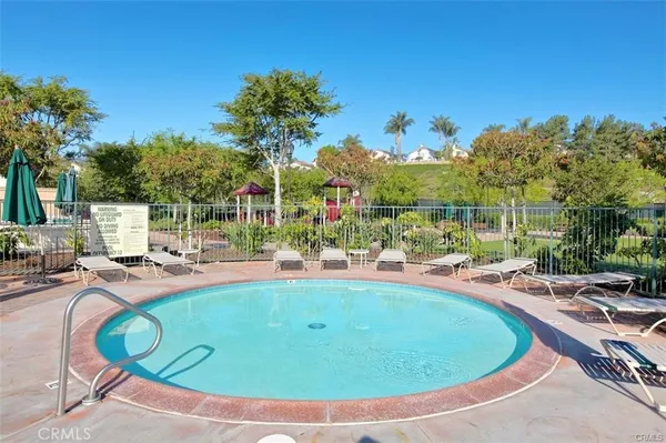a view of an outdoor space and a yard