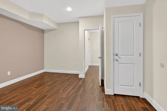 wooden floor in an empty room