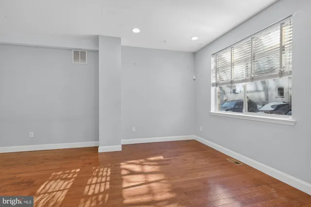 a view of an empty room with window