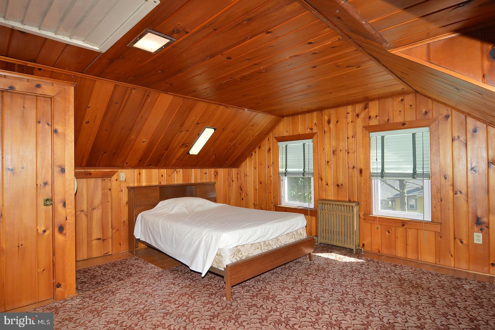2631 Moselem Spring Road Fleetwood, PA 19522 - Photo 21 of 32 2nd Floor Knotty Pine Bedroom W/ Built-In Storage