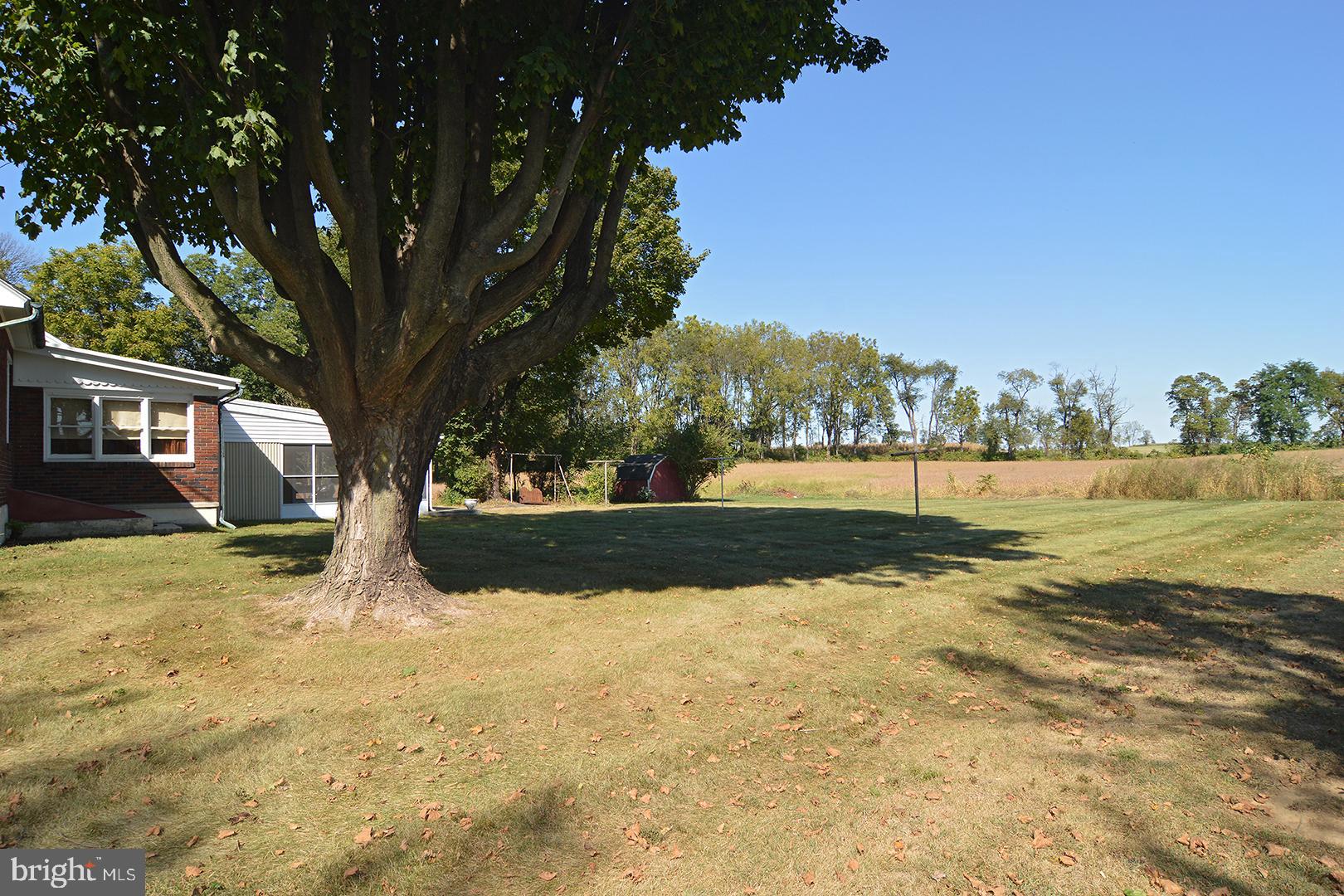 2631 Moselem Spring Road Fleetwood, PA 19522 - Photo 28 of 32 Spacious Level Back Yard
