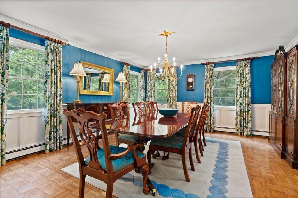 228 Cochituate Road Wayland, MA 01778 - Photo 10 of 32 a view of a dining room with furniture window and outside view