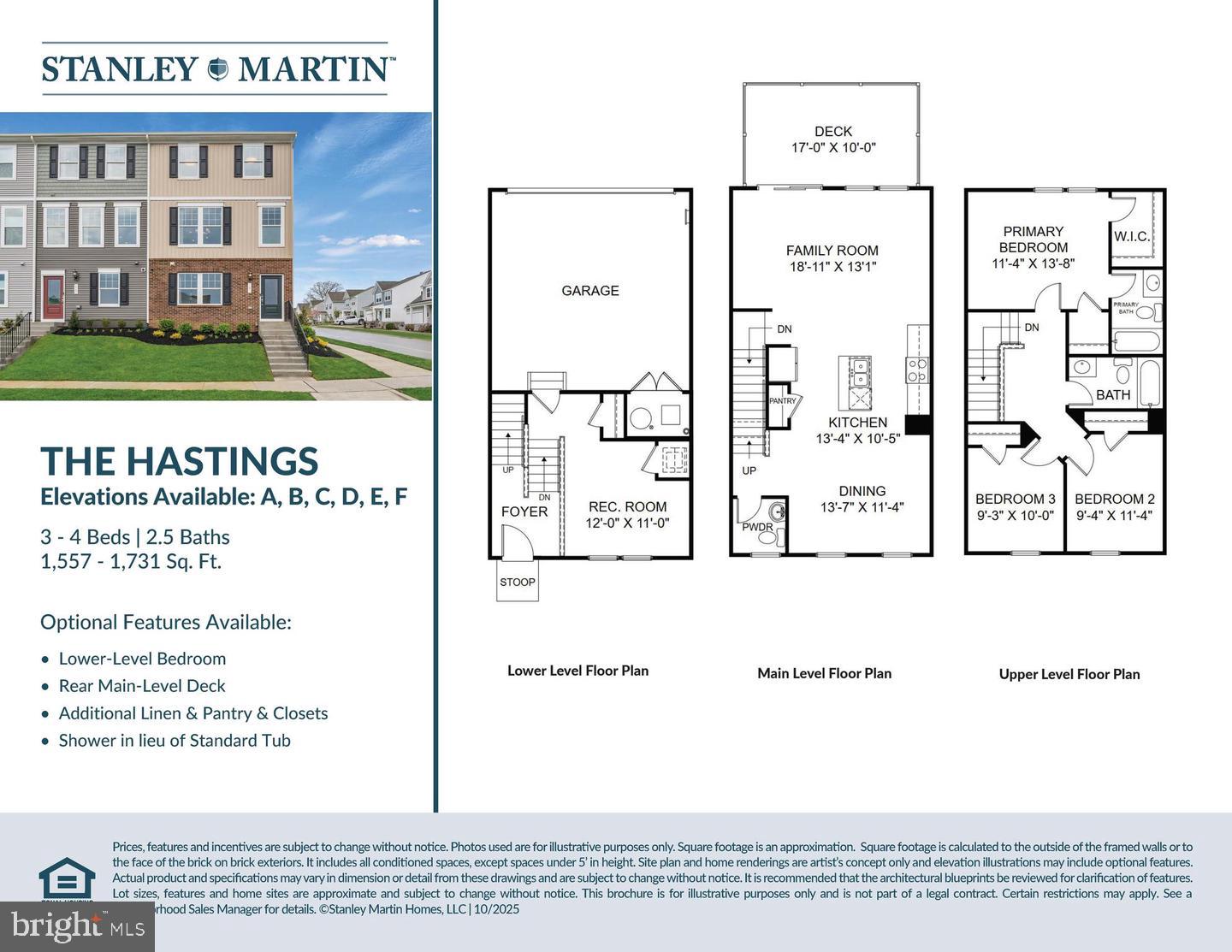 435 Anthem Street, Unit 397 Ranson, WV 25438 - Photo 41 of 41 The Hastings- floor plans