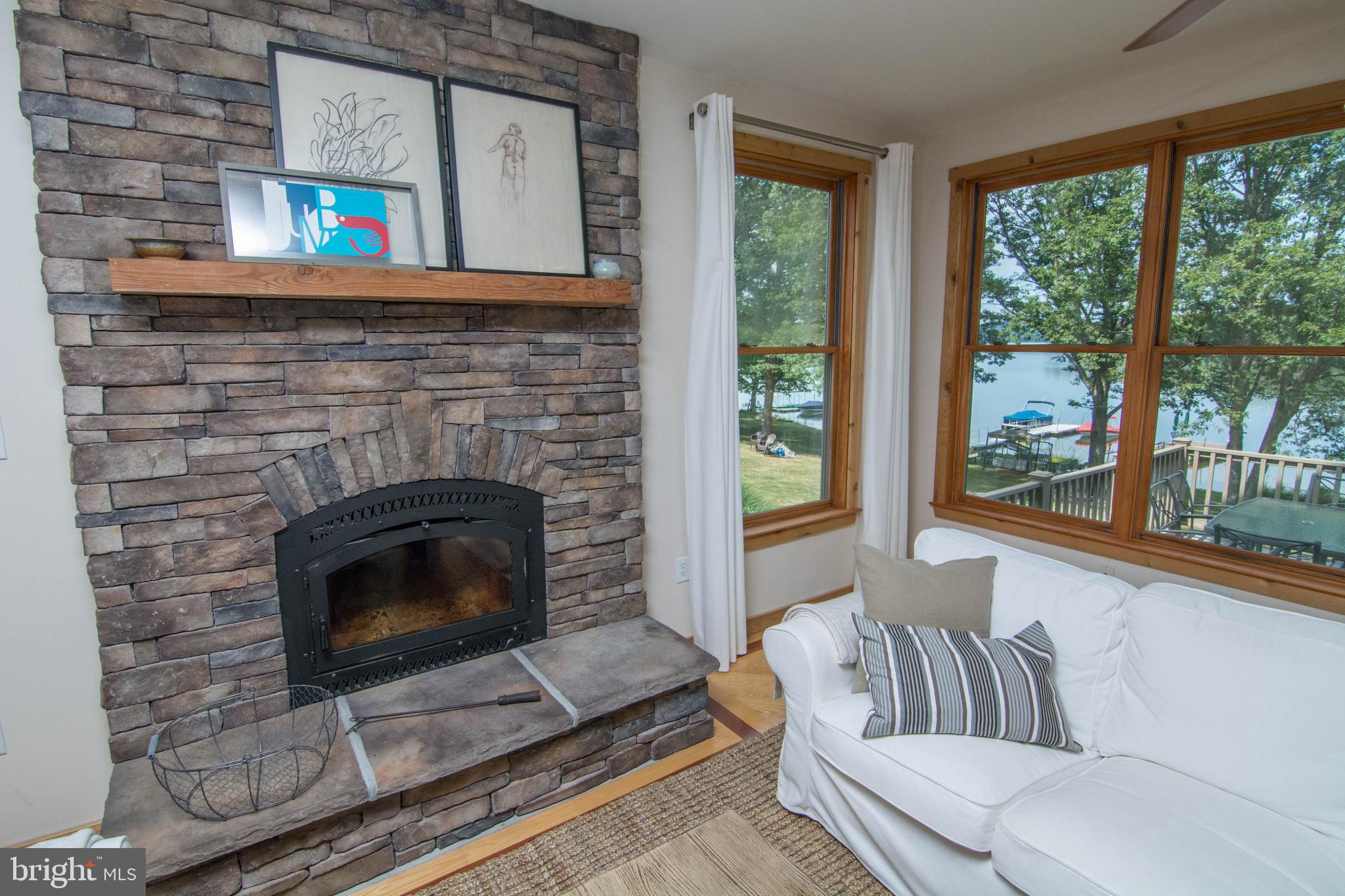 595 Hazelhurst Road Swanton, MD 21561 - Photo 15 of 53 Gas Fireplace